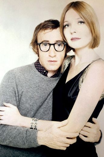 Woody pose avec Diane Keaton, 1972