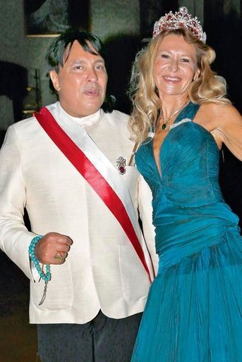 Prince Mubarak Al-Sabah et Letizia Vanni-Chimenti.