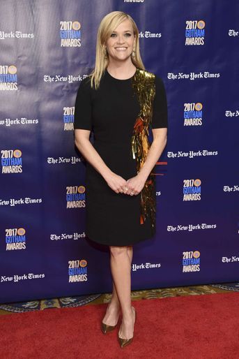 Reese Witherspoon à la soirée des Gotham Awards, à New York le 27 novembre 2017.