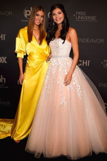 Iris Mittenaere et Sophia Dominguez-Heithoff, Miss Teen USA 2017