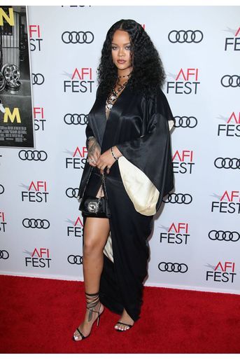 Rihanna à la première du film «Queen & Slim» lors de l'AFI Fest à Los Angeles le 14 novembre 2019