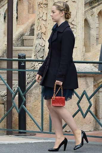 La princesse Alexandra de Hanovre à Monaco, le 19 novembre 2015