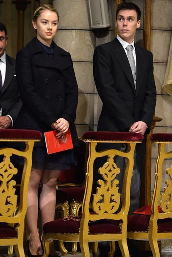 La princesse Alexandra de Hanovre et Louis Ducruet à Monaco, le 19 novembre 2015