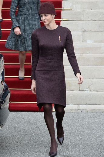 La princesse Charlène de Monaco à Monaco, le 19 novembre 2015