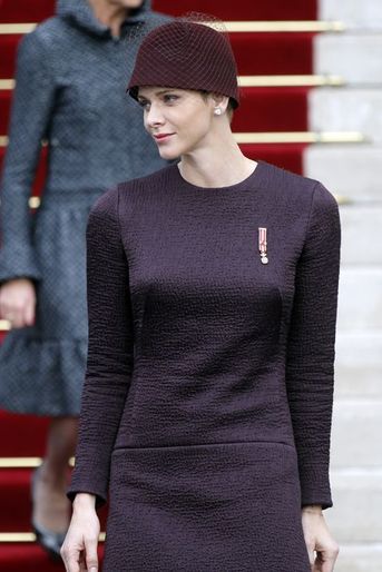 La princesse Charlène de Monaco à Monaco, le 19 novembre 2015