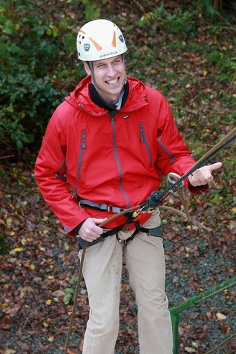 Le prince William à Capel Curig en Galles du Nord, le 20 novembre 2015