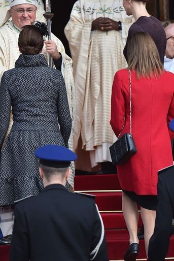 Les princesses Caroline de Hanovre et Stéphanie de Monaco à Monaco, le 19 novembre 2015