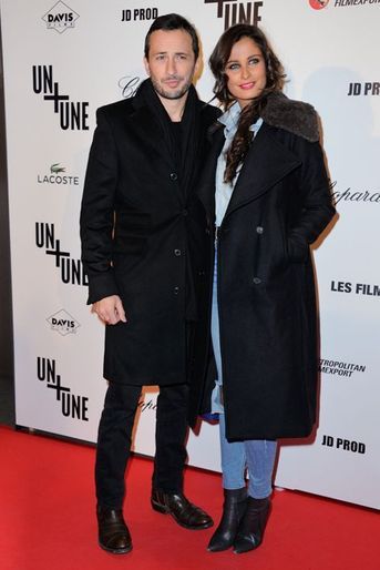 Michael Cohen et Malika Ménard à Paris le 23 novembre 2015