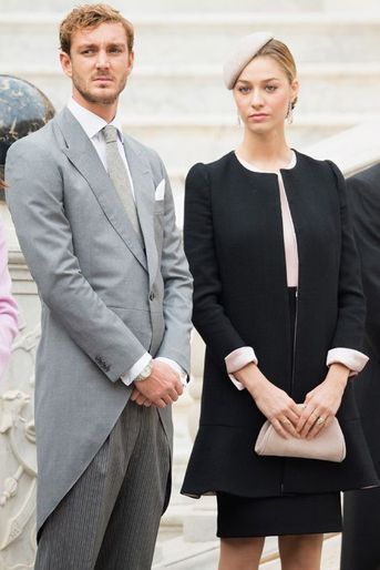 Pierre Casiraghi et sa femme Beatrice Borromeo à Monaco, le 19 novembre 2015
