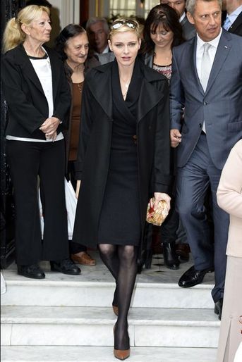 La princesse Charlène de Monaco à Monaco, le 17 novembre 2015