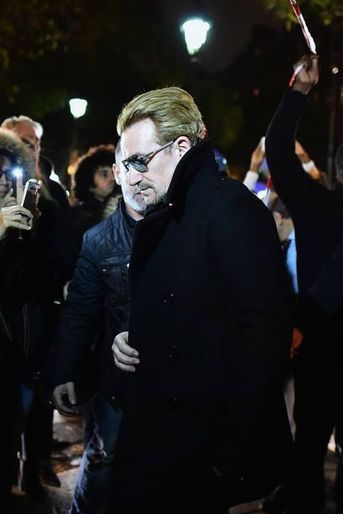 Bono et le groupe U2 se sont recueilli à Paris - Attentats de Paris