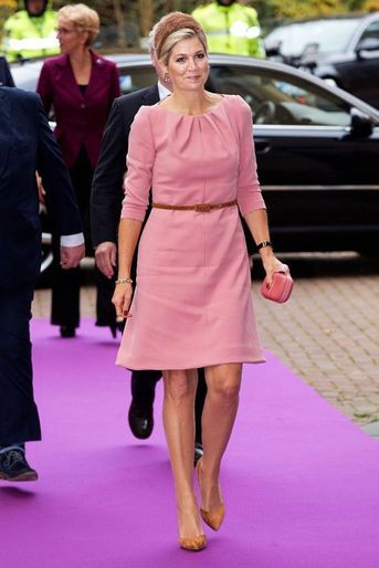 La reine Maxima des Pays-Bas au MITeC à Nimègue, le 12 novembre 2015