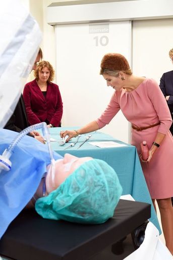 La reine Maxima des Pays-Bas au MITeC à Nimègue, le 12 novembre 2015