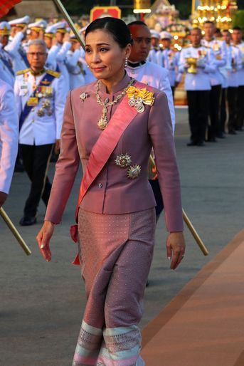 La reine Suthida de Thaïlande à Bangkok, le 22 octobre 2019
