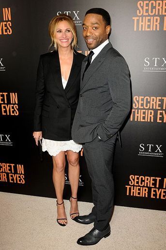 Julia Roberts et Chiwetel Ejiofor à Los Angeles le 11 novembre 2015