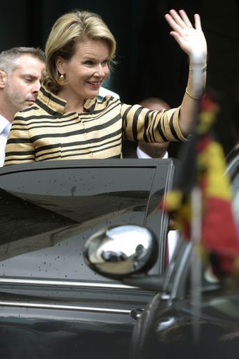 Reine et présidente de l'Unicef Belgique - Mathilde en mission en Ethiopie