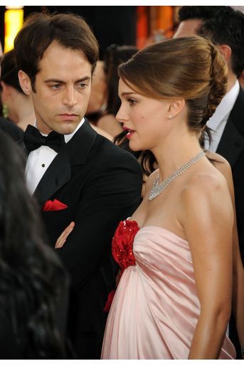 Benjamin Millepied et Natalie Portman en janvier 2011
