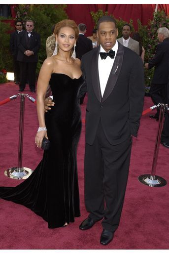 Beyoncé et Jay-Z en février 2005