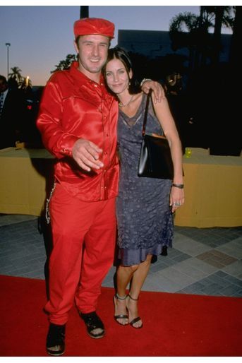 David Arquette et Courteney Cox en juillet 1998