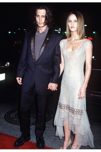 Johnny Depp et Vanessa Paradis en novembre 1999