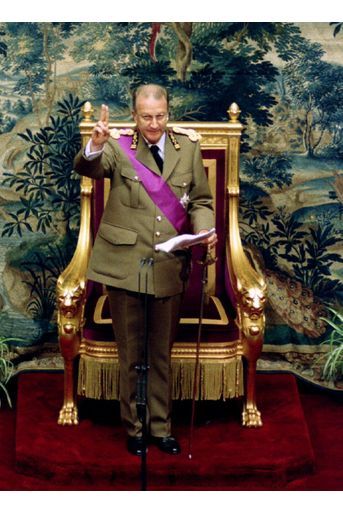 En 1993, le 9 aout, Albert prête serment et devient roi
