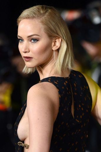 Jennifer Lawrence, alias Katniss Everdeen, à Londres, le 5 novembre 2015