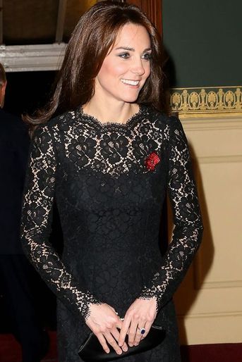 Kate Middleton lors du Festival of Remembrance au Royal Albert Hall à Londres, le 7 novembre 2015