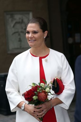 La princesse Victoria de Suède à Stockholm, le 5 novembre 2015