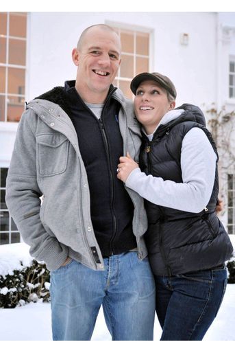 Photo officielle des fiançailles avec Mike Tindall en 2010