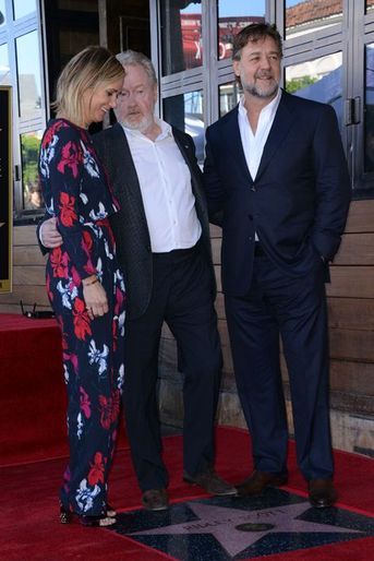 Kristen Wiig, Ridley Scott et Russell Crowe