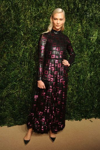 Karlie Kloss aux CFDA Fashion Awards, à New York, le 6 novembre 2017.