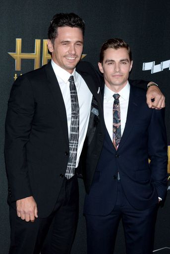 James et Dave Franco à la cérémonie des Hollywood Film Awards à Beverly Hills, le 5 novembre 2017.