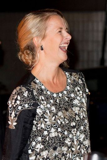 La princesse Mabel des Pays-Bas à Hilversum, le 1er novembre 2015