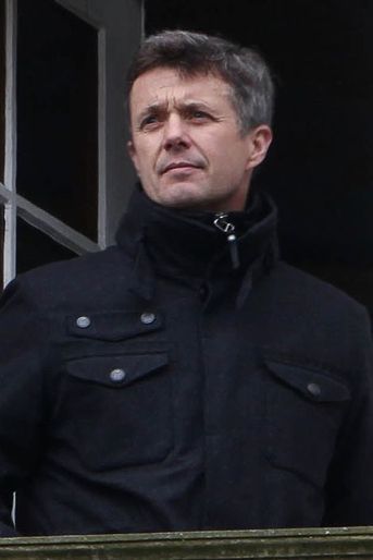 Le prince Frederik de Danemark à Dyrehaven, le 1er novembre 2015