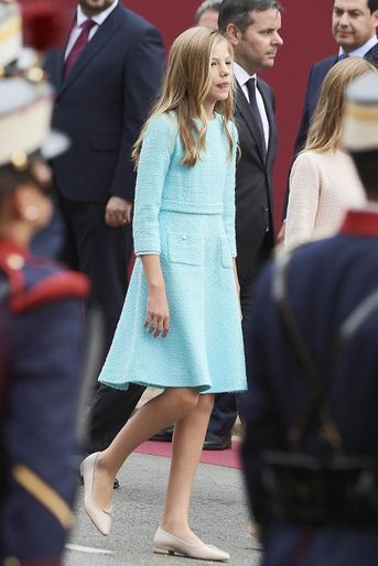 La princesse Sofia d&#039;Espagne à Madrid, le 12 octobre 2019