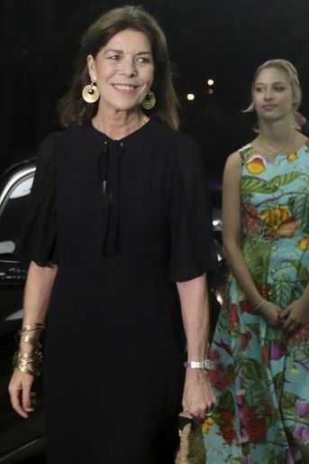 Caroline de Monaco avec Beatrice Borromeo à La Havane, le 30 octobre 2015