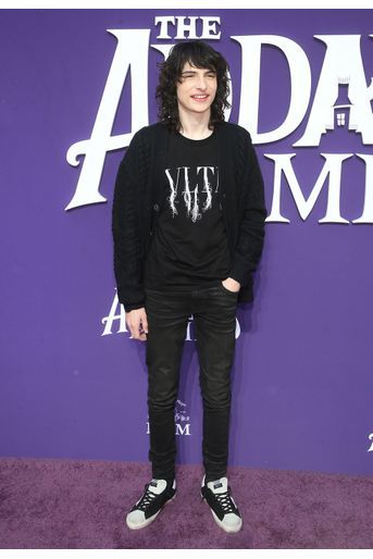 Finn Wolfhard lors de la première de «La Famille Addams» le 6 octobre 2019 à Los Angeles.