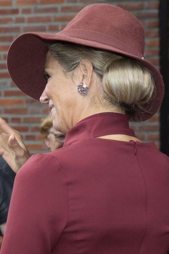 La reine Maxima des Pays-Bas à Amersfoort, le 9 octobre 2019