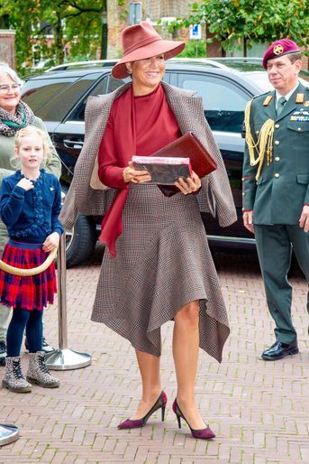 La reine Maxima des Pays-Bas à Amersfoort, le 9 octobre 2019