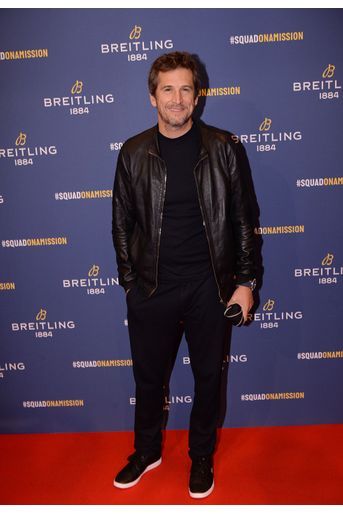 Guillaume Canet lors de la soirée de réouverture de la boutique "Breitling", à Paris, le 3 octobre 2019.