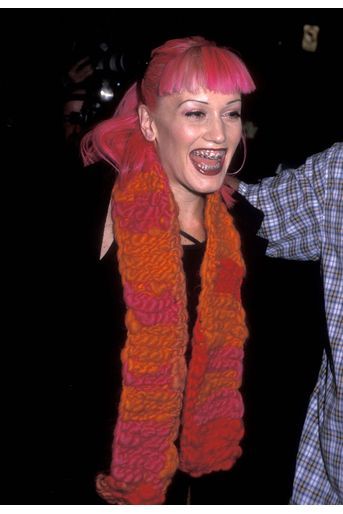 Gwen Stefani à l’ouverture de la boutique Christian Dior à New York en 1999.