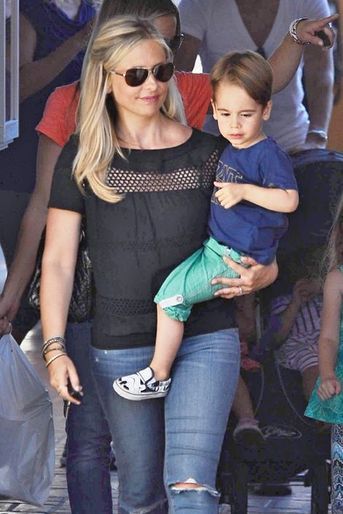 Sarah Michelle Gellar et son fils Rocky