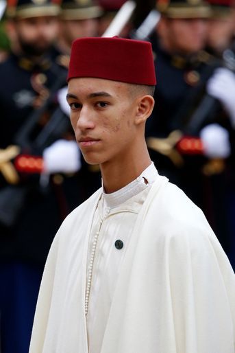 Le prince Moulay El Hassan du Maroc à Paris, le 30 septembre 2019