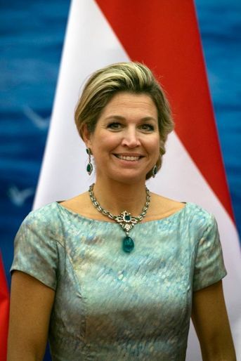 La reine Maxima des Pays-Bas à Pékin, le 26 octobre 2015