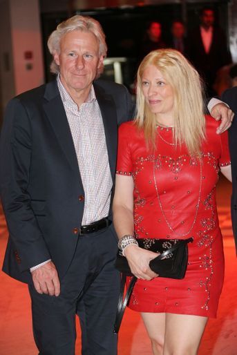 Björn Borg et son épouse