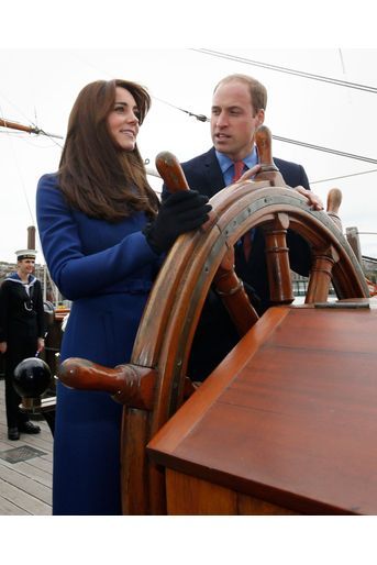Kate Middleton et le prince William en photos - Kate et William tiennent la barre en Ecosse