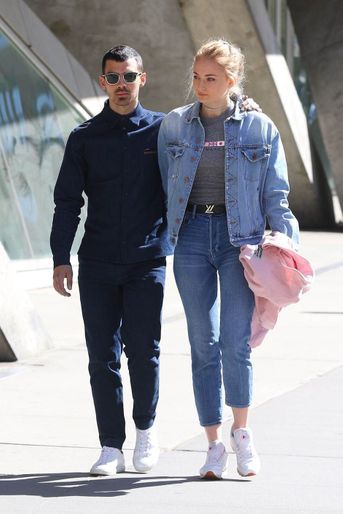 Joe Jonas et Sophie Turner, le 3 mai 2017 à New York.