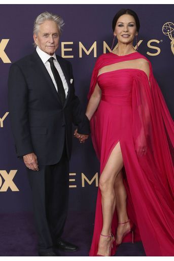 Michael Douglas et Catherine Zeta-Jones aux Emmy Awards 