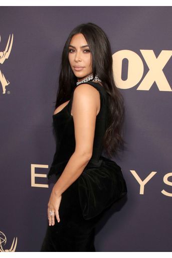 Kim Kardashian lors de la cérémonie des Emmy Awards à Los Angeles le 22 septembre 2019