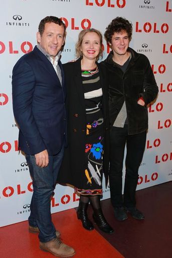 Dany Boon, Julie Delpy et Vincent Lacoste à l'avant-première de "Lolo", à Paris, le 19 octobre 2015
